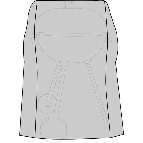 SKYLANTERN Housse Protection Barbecue Noire - Housse Protection Barbecue Exterieur 76x66x110cm - Bache Protection Barbecue Rond - Noir 3 SKYLANTERN Housse Protection Barbecue Noire - Housse Protection Barbecue Exterieur 76x66x110cm - Bache Protection Barbecue Rond - Noir – Image 3