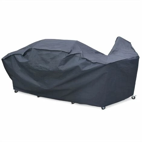 ALICE'S GARDEN Housse En Polyester Et PVC Pour Barbecue Au Gaz Rochefort - Noir 2 ALICE'S GARDEN Housse En Polyester Et PVC Pour Barbecue Au Gaz Rochefort - Noir – Image 2
