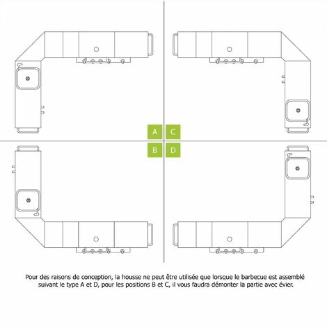 ALICE'S GARDEN Housse En Polyester Et PVC Pour Barbecue Au Gaz Rochefort - Noir 3 ALICE'S GARDEN Housse En Polyester Et PVC Pour Barbecue Au Gaz Rochefort - Noir – Image 3