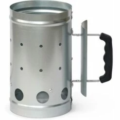 ALICE'S GARDEN Cheminée D’allumage Pour Barbecue Charbon De Bois - Allume Braises Démarrage Rapide - Gris