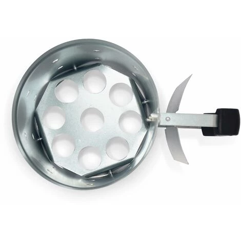 ALICE'S GARDEN Cheminée D’allumage Pour Barbecue Charbon De Bois - Allume Braises Démarrage Rapide - Gris 4 ALICE'S GARDEN Cheminée D’allumage Pour Barbecue Charbon De Bois - Allume Braises Démarrage Rapide - Gris – Image 4