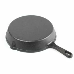 WILTEC Poêle En Fonte Feu De Bois Ø25cm Poignée Tous Types Cuisinière Outdoor Extérieure Effet Antiadhésif 8 WILTEC Poêle En Fonte Feu De Bois Ø25cm Poignée Tous Types Cuisinière Outdoor Extérieure Effet Antiadhésif -Accessoires de barbecue Soldes 46520121 4