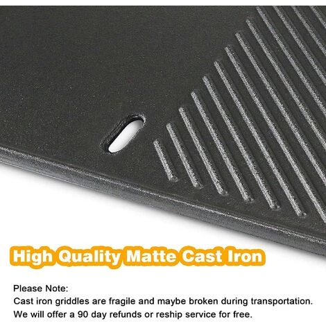 GFTIME 44,5CM 7637 Plaque De Cuisson Pour Grils à Gaz Weber Spirit E210 E220 S210 S220 (avec Boutons De Commande Avant 2 Brûleurs), Pièces De Rechange Pour Plaque De Cuisson En Fonte Pour Grils à Gaz 4 GFTIME 44,5CM 7637 Plaque De Cuisson Pour Grils à Gaz Weber Spirit E210 E220 S210 S220 (avec Boutons De Commande Avant 2 Brûleurs), Pièces De Rechange Pour Plaque De Cuisson En Fonte Pour Grils à Gaz – Image 4