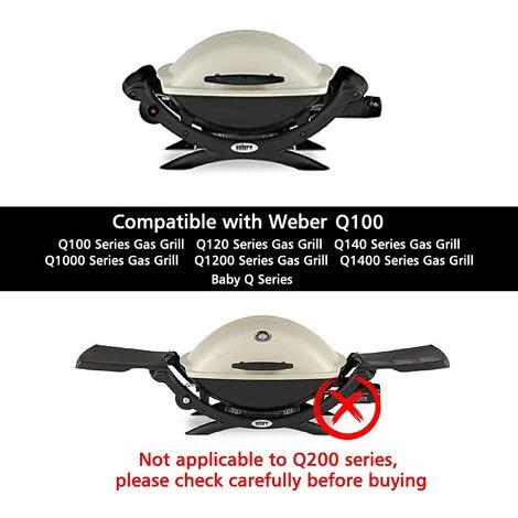 GFTIME 32 X 21,8 CM 6558 Plancha En Fonte De Cuisson Pour Modèles De Gril Weber Q100, Q120, Q140 Q1000, Q1200, Q1400, Plaque De Cuisson Pour Barbecue Gril à Gaz Pièces De Rechange, Paquet 1 3 GFTIME 32 X 21,8 CM 6558 Plancha En Fonte De Cuisson Pour Modèles De Gril Weber Q100, Q120, Q140 Q1000, Q1200, Q1400, Plaque De Cuisson Pour Barbecue Gril à Gaz Pièces De Rechange, Paquet 1 – Image 3