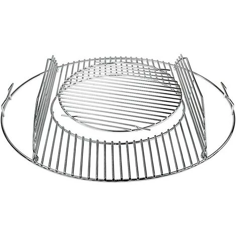 GFTIME Ø 54,5cm 8835 Barbecue Grille De Cuisson Pour Grilles à Charbon Weber Ø 57CM, Grilles De Cuisson Remplacement à Charnière Pour Gourmet BBQ System, Wok Et Grille à Brûler 1 GFTIME Ø 54,5cm 8835 Barbecue Grille De Cuisson Pour Grilles à Charbon Weber Ø 57CM, Grilles De Cuisson Remplacement à Charnière Pour Gourmet BBQ System, Wok Et Grille à Brûler