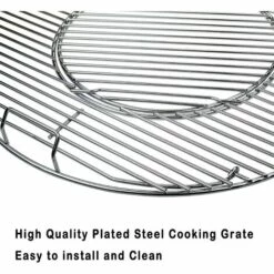 GFTIME Ø 54,5cm 8835 Barbecue Grille De Cuisson Pour Grilles à Charbon Weber Ø 57CM, Grilles De Cuisson Remplacement à Charnière Pour Gourmet BBQ System, Wok Et Grille à Brûler 9 GFTIME Ø 54,5cm 8835 Barbecue Grille De Cuisson Pour Grilles à Charbon Weber Ø 57CM, Grilles De Cuisson Remplacement à Charnière Pour Gourmet BBQ System, Wok Et Grille à Brûler -Accessoires de barbecue Soldes 47364281 5