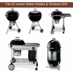 GFTIME 8835 54,3 CM Grilles De Cuisson Gourmet BBQ System Fonte Pour Barbecues Au Charbon De Bois Weber 57 CM, Grilles De Barbecue De 22 1/2 Pouces Remplace Pour Weber 8835, Pièce De Rechange Weber One-Touch 7 GFTIME 8835 54,3 CM Grilles De Cuisson Gourmet BBQ System Fonte Pour Barbecues Au Charbon De Bois Weber 57 CM, Grilles De Barbecue De 22 1/2 Pouces Remplace Pour Weber 8835, Pièce De Rechange Weber One-Touch -Accessoires de barbecue Soldes 47364283 3