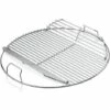 GFTIME 54.6cm Grille De Cuisson Grilles à Charbon Pour Weber 57CM, Pièces De Grilles De Rechange Chromées Pour Grils à Charbon Weber One-Touch 57 CM, Performer, Bar-B-Kettle Et Master-Touch