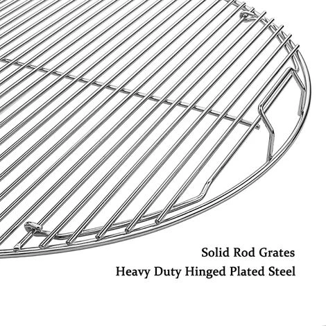 GFTIME 54.6cm Grille De Cuisson Grilles à Charbon Pour Weber 57CM, Pièces De Grilles De Rechange Chromées Pour Grils à Charbon Weber One-Touch 57 CM, Performer, Bar-B-Kettle Et Master-Touch 2 GFTIME 54.6cm Grille De Cuisson Grilles à Charbon Pour Weber 57CM, Pièces De Grilles De Rechange Chromées Pour Grils à Charbon Weber One-Touch 57 CM, Performer, Bar-B-Kettle Et Master-Touch – Image 2