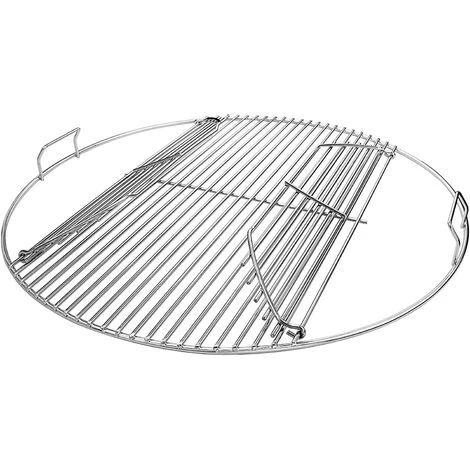 GFTIME 54.6cm Grille De Cuisson Grilles à Charbon Pour Weber 57CM, Pièces De Grilles De Rechange Chromées Pour Grils à Charbon Weber One-Touch 57 CM, Performer, Bar-B-Kettle Et Master-Touch 4 GFTIME 54.6cm Grille De Cuisson Grilles à Charbon Pour Weber 57CM, Pièces De Grilles De Rechange Chromées Pour Grils à Charbon Weber One-Touch 57 CM, Performer, Bar-B-Kettle Et Master-Touch – Image 4