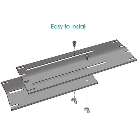 GFTIME 30cm à 53cm Plaque Chauffante Universelle Réglable Pièce Pour La Plupart Des Modèles De Gril à Gaz, Pièce De Rechange Universelle Pour Gril à Gaz Plaque De Diffuseur De Chaleur En Acier Inoxydable, Paquet De 5 3 GFTIME 30cm à 53cm Plaque Chauffante Universelle Réglable Pièce Pour La Plupart Des Modèles De Gril à Gaz, Pièce De Rechange Universelle Pour Gril à Gaz Plaque De Diffuseur De Chaleur En Acier Inoxydable, Paquet De 5 – Image 3