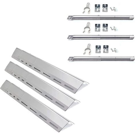 GFTIME Replacement Tubular Burner Insulation Kit 3 Tunable Stainless Steel Burners With 3 Hot Plate Grid Components For Fireplus Fire Mountain Campingaz Cosmogrill And Other Grid Models 1 GFTIME Replacement Tubular Burner Insulation Kit 3 Tunable Stainless Steel Burners With 3 Hot Plate Grid Components For Fireplus Fire Mountain Campingaz Cosmogrill And Other Grid Models