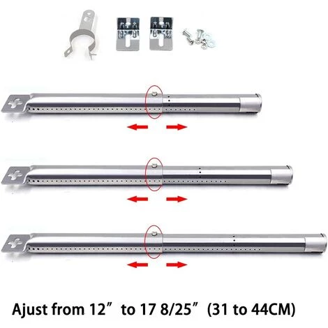 GFTIME Replacement Tubular Burner Insulation Kit 3 Tunable Stainless Steel Burners With 3 Hot Plate Grid Components For Fireplus Fire Mountain Campingaz Cosmogrill And Other Grid Models 2 GFTIME Replacement Tubular Burner Insulation Kit 3 Tunable Stainless Steel Burners With 3 Hot Plate Grid Components For Fireplus Fire Mountain Campingaz Cosmogrill And Other Grid Models – Image 2