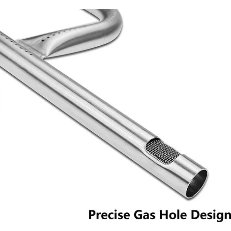 GFTIME 43,2CM 60040 Tube De Brûleur Accessoires Pour Weber Q100 Series, Q100 Q120, Q1000 Q1200 Grill Modèle 50060001 51010001 51060001 LP, Partie 69957, Acier Inoxydable Brûleur De Tube Gaz Pièces 3 GFTIME 43,2CM 60040 Tube De Brûleur Accessoires Pour Weber Q100 Series, Q100 Q120, Q1000 Q1200 Grill Modèle 50060001 51010001 51060001 LP, Partie 69957, Acier Inoxydable Brûleur De Tube Gaz Pièces – Image 3