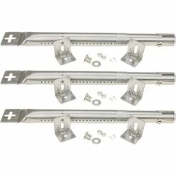 GFTIME 30,8 à 45CM Universal Brûleur Réglable Accessoires Pour FirePlus, Fire Mountain, Proficook, Barbecook, Tepro, Campingaz, Char-Broil, Cosmo Grill Et La Plupart Des Gril à Gaz , Acier Inoxydable Tube Brûleur Pièce De Rechange