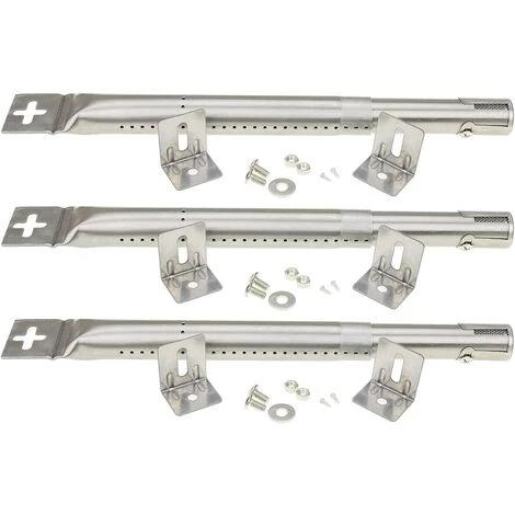GFTIME 30,8 à 45CM Universal Brûleur Réglable Accessoires Pour FirePlus, Fire Mountain, Proficook, Barbecook, Tepro, Campingaz, Char-Broil, Cosmo Grill Et La Plupart Des Gril à Gaz , Acier Inoxydable Tube Brûleur Pièce De Rechange 1 GFTIME 30,8 à 45CM Universal Brûleur Réglable Accessoires Pour FirePlus, Fire Mountain, Proficook, Barbecook, Tepro, Campingaz, Char-Broil, Cosmo Grill Et La Plupart Des Gril à Gaz , Acier Inoxydable Tube Brûleur Pièce De Rechange
