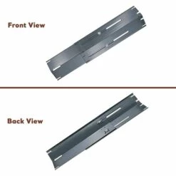 GFTIME 30cm à 53cm Plaque De Diffuseur De Chaleur Universelle De Barbecue Réglable En Porcelaine Emaillée Pour Barbecue Grill à Gaz Char-Broil, Nexgrill, Brinkmann, Backyard Barre Aromatisante Lot De 2 8 GFTIME 30cm à 53cm Plaque De Diffuseur De Chaleur Universelle De Barbecue Réglable En Porcelaine Emaillée Pour Barbecue Grill à Gaz Char-Broil, Nexgrill, Brinkmann, Backyard Barre Aromatisante Lot De 2 -Accessoires de barbecue Soldes 47364328 4