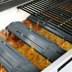 GFTIME 30cm à 53cm Plaque De Diffuseur De Chaleur Universelle De Barbecue Réglable En Porcelaine Emaillée Pour Barbecue Grill à Gaz Char-Broil, Nexgrill, Brinkmann, Backyard Barre Aromatisante Lot De 2 9 GFTIME 30cm à 53cm Plaque De Diffuseur De Chaleur Universelle De Barbecue Réglable En Porcelaine Emaillée Pour Barbecue Grill à Gaz Char-Broil, Nexgrill, Brinkmann, Backyard Barre Aromatisante Lot De 2 -Accessoires de barbecue Soldes 47364328 5