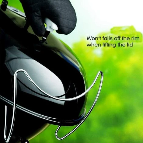 GFTIME Accessoire De Support De Couvercle Coulissant Pour Tous Les Grils De Charbon De Bois Weber 38 Cm Et 57 Cm, Gril Glisser Un Accessoire De Couvercle Latéral 3 GFTIME Accessoire De Support De Couvercle Coulissant Pour Tous Les Grils De Charbon De Bois Weber 38 Cm Et 57 Cm, Gril Glisser Un Accessoire De Couvercle Latéral – Image 3