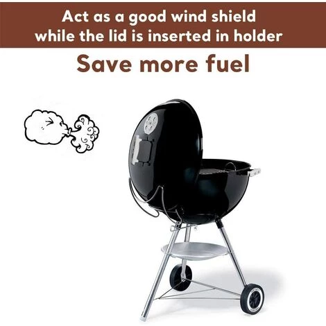 GFTIME Accessoire De Support De Couvercle Coulissant Pour Tous Les Grils De Charbon De Bois Weber 38 Cm Et 57 Cm, Gril Glisser Un Accessoire De Couvercle Latéral 4 GFTIME Accessoire De Support De Couvercle Coulissant Pour Tous Les Grils De Charbon De Bois Weber 38 Cm Et 57 Cm, Gril Glisser Un Accessoire De Couvercle Latéral – Image 4