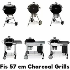 GFTIME 52,3CM 8836 Grille Chauffante Pour Weber Ø 57CM Charbon Grils, Pièces De Gril Pour Grils à Charbon Weber Grandes à One-Touch, Charbon Bois Bar-B-Kettle, Fumoir Smokey Mountain Cooker Smoker 7 GFTIME 52,3CM 8836 Grille Chauffante Pour Weber Ø 57CM Charbon Grils, Pièces De Gril Pour Grils à Charbon Weber Grandes à One-Touch, Charbon Bois Bar-B-Kettle, Fumoir Smokey Mountain Cooker Smoker -Accessoires de barbecue Soldes 47364336 3