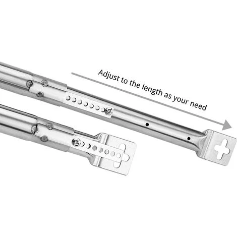 GFTIME 31 à 45 Cm Universal Adjustable Tube De Brûleur De Four à Gaz Barbecue Pour FirePlus, Fire Mountain, Char-Broil, CosmoGrill, Campingaz, Blooma, Brinkmann, 4 En Pack 3 GFTIME 31 à 45 Cm Universal Adjustable Tube De Brûleur De Four à Gaz Barbecue Pour FirePlus, Fire Mountain, Char-Broil, CosmoGrill, Campingaz, Blooma, Brinkmann, 4 En Pack – Image 3