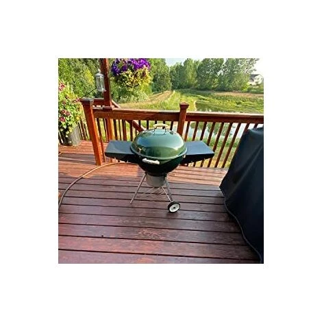 GFTIME 35,2 Cm X 34,5 Cm Tablette De Table Barbecue Pour Weber Master Touch & Original Kettle Charcoal Grills, Pièces De Rechange PourBarbecue Au Charbon Grills, Pour Grills De 56 Cm De Diamètre 5 GFTIME 35,2 Cm X 34,5 Cm Tablette De Table Barbecue Pour Weber Master Touch & Original Kettle Charcoal Grills, Pièces De Rechange PourBarbecue Au Charbon Grills, Pour Grills De 56 Cm De Diamètre – Image 5