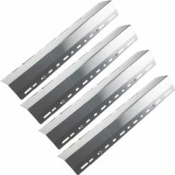 GFTIME 30 à 72CM Réglable Plaque Chauffante En Acier Inoxydable Pour Charbroil, Brinkmann, Weber, Outback, Enders, Taino, Landmann, Universel Diffuseur Chaleur Pièces De Rechange, Pour La Plupart Des Barbecues à Gaz Grill