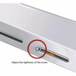 GFTIME 30 à 72CM Réglable Plaque Chauffante En Acier Inoxydable Pour Charbroil, Brinkmann, Weber, Outback, Enders, Taino, Landmann, Universel Diffuseur Chaleur Pièces De Rechange, Pour La Plupart Des Barbecues à Gaz Grill -Accessoires de barbecue Soldes 47364377 4