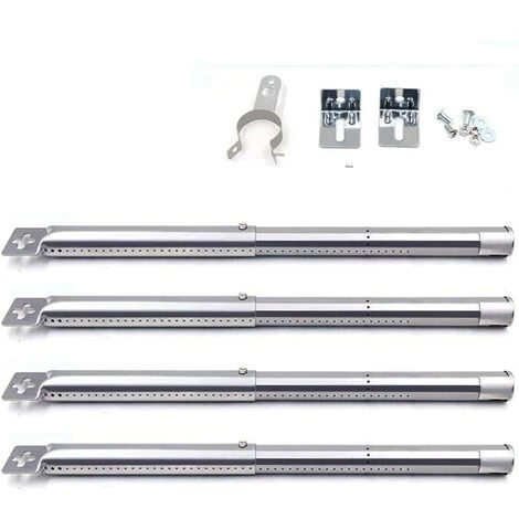 GFTIME 31 à 44 Cm Tube De Brûleur Réglable Pour Campingaz, Charbroil, Landmann, FirePlus, Universel Pièce De Rechange De Brûleur De Gril à Gaz En Acier Inoxydable Pour Fire Mountain, CosmoGrill Et Autre Modèle De Gril 1 GFTIME 31 à 44 Cm Tube De Brûleur Réglable Pour Campingaz, Charbroil, Landmann, FirePlus, Universel Pièce De Rechange De Brûleur De Gril à Gaz En Acier Inoxydable Pour Fire Mountain, CosmoGrill Et Autre Modèle De Gril