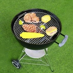 GFTIME 44.5CM 7432 Barbecue Grille De Cuisson Pièce De Rechange pour Weber 47CM Kettle Grill, One-Touch Weber Grill Au Charbon, Heavy Duty Spare Charcoal Grill Bar-B-Kettle,Smokey Mountain Cooker Smoker -Accessoires de barbecue Soldes 47364392 5