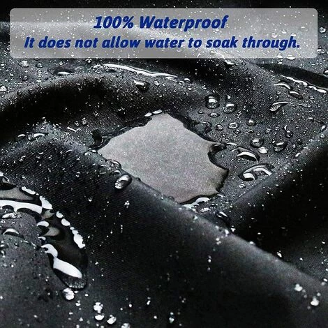 GFTIME 63,5 X 68,6 X 89 Cm 7150 Housse Pour Barbecue Weber 57CM Charcoal Grills, Housse De Protection Grils à Charbon De Rechange, 600D étanche Et Résistant Aux UV, Résistant à La Déchirure, Noir 4 GFTIME 63,5 X 68,6 X 89 Cm 7150 Housse Pour Barbecue Weber 57CM Charcoal Grills, Housse De Protection Grils à Charbon De Rechange, 600D étanche Et Résistant Aux UV, Résistant à La Déchirure, Noir – Image 4