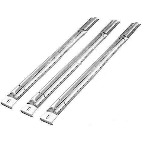 GFTIME 31 à 42CM Brûleur Tubulaire Universel De Rechange Réglable En Acier Inoxydable, S'adapte à La Plupart Des Grilles De Barbecue à Gaz, 3 En Pack 1 GFTIME 31 à 42CM Brûleur Tubulaire Universel De Rechange Réglable En Acier Inoxydable, S'adapte à La Plupart Des Grilles De Barbecue à Gaz, 3 En Pack
