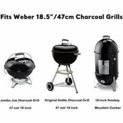 GFTIME 7432 7440 Grille De Cuisson Et Grille à Charbon Pour Grils à Charbon Weber 47 Cm, Weber One-Touch, Bar-B-Kettle, Smokey Mountain Cooker Smoker, Jumbo Joe, Original Kettle, Avec 1 Thermomètre 7 GFTIME 7432 7440 Grille De Cuisson Et Grille à Charbon Pour Grils à Charbon Weber 47 Cm, Weber One-Touch, Bar-B-Kettle, Smokey Mountain Cooker Smoker, Jumbo Joe, Original Kettle, Avec 1 Thermomètre -Accessoires de barbecue Soldes 47364401 3