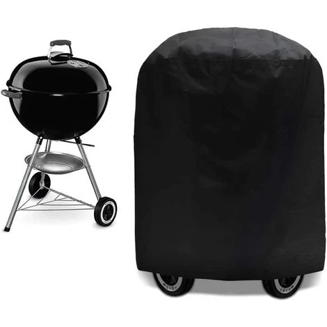 Housse Barbecue Bâche De Protection BBQ Couverture De Gril Anti-UV/Anti-l'eau/Anti-l'humidité Imperméable Extérieur Barbecue Grill Noir Pour Weber, Holland, Triomphe-70 X 70cm 1 Housse Barbecue Bâche De Protection BBQ Couverture De Gril Anti-UV/Anti-l'eau/Anti-l'humidité Imperméable Extérieur Barbecue Grill Noir Pour Weber, Holland, Triomphe-70 X 70cm