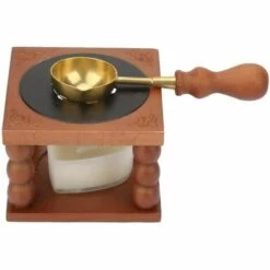 Kueatily Réchauffeur De Sceau De Cire, Chauffe-cire De Scellage Avec Cuillère De Fusion Et Bougie 7 Kueatily Réchauffeur De Sceau De Cire, Chauffe-cire De Scellage Avec Cuillère De Fusion Et Bougie -Accessoires de barbecue Soldes 48328745 3
