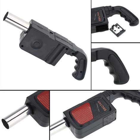 VERSAILLESFR Ventilateur De Barbecue Electrique Portatif Souffleur à Barbecue Outil Pour Camping Pique-Nique Barbecue En Plein Air Cadeau De Noël Pour Mari- Versailles 3 VERSAILLESFR Ventilateur De Barbecue Electrique Portatif Souffleur à Barbecue Outil Pour Camping Pique-Nique Barbecue En Plein Air Cadeau De Noël Pour Mari- Versailles – Image 3