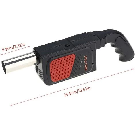 VERSAILLESFR Ventilateur De Barbecue Electrique Portatif Souffleur à Barbecue Outil Pour Camping Pique-Nique Barbecue En Plein Air Cadeau De Noël Pour Mari- Versailles 5 VERSAILLESFR Ventilateur De Barbecue Electrique Portatif Souffleur à Barbecue Outil Pour Camping Pique-Nique Barbecue En Plein Air Cadeau De Noël Pour Mari- Versailles – Image 5