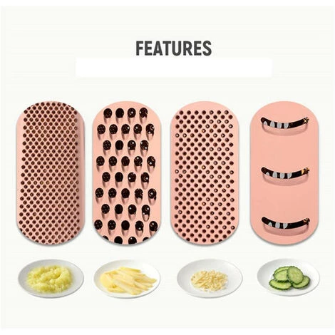 KARTOKNER 2 Pcs Kitchen Râpe à Fromage, Râpe à Boîte En Acier Inoxydable - Râpe Sur 4 Côtés Avec Poignée En Métal Pour Parmesan Râpé, Légumes, Gingembre Et Fruits(Doré) 3 KARTOKNER 2 Pcs Kitchen Râpe à Fromage, Râpe à Boîte En Acier Inoxydable - Râpe Sur 4 Côtés Avec Poignée En Métal Pour Parmesan Râpé, Légumes, Gingembre Et Fruits(Doré) – Image 3