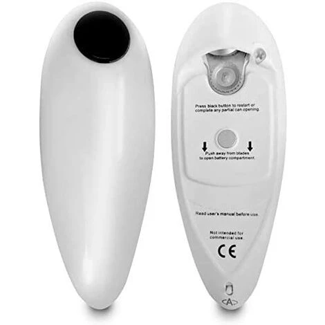 LONGZIMING Ouvre-Boîte Électrique De Conserve, Bord Lisse Et Doux Avec Démarrage Automatique One-Touch Pour L'arthrite Et Les Personnes Âgées 1 LONGZIMING Ouvre-Boîte Électrique De Conserve, Bord Lisse Et Doux Avec Démarrage Automatique One-Touch Pour L'arthrite Et Les Personnes Âgées