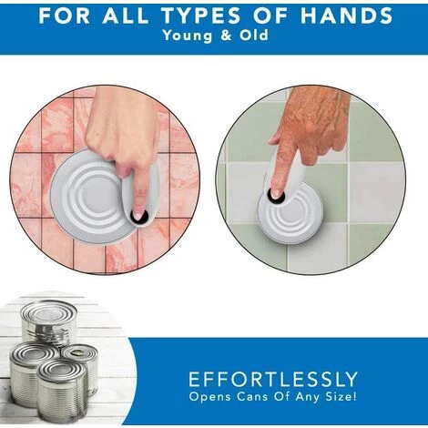 LONGZIMING Ouvre-Boîte Électrique De Conserve, Bord Lisse Et Doux Avec Démarrage Automatique One-Touch Pour L'arthrite Et Les Personnes Âgées 3 LONGZIMING Ouvre-Boîte Électrique De Conserve, Bord Lisse Et Doux Avec Démarrage Automatique One-Touch Pour L'arthrite Et Les Personnes Âgées – Image 3