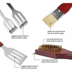 Homfa Kit Barbecue 18 Ustensiles Un Boîtier En Aluminium +de Rangement 41.9 X 7.1 X 19.1 Cm 7 Homfa Kit Barbecue 18 Ustensiles Un Boîtier En Aluminium +de Rangement 41.9 X 7.1 X 19.1 Cm -Accessoires de barbecue Soldes 49660963 3