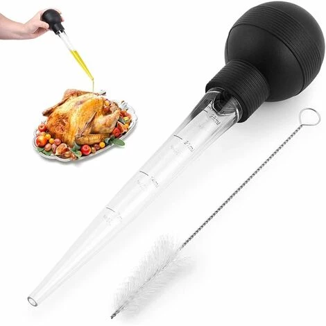 READCLY Sans BPA, Poire à Dinde De Qualité Professionnelle. Poires à Bulbe Extra Larges De 11,7 Pouces Avec Lignes De Mesure, Parfaites Pour La Cuisson De Viandes Juteuses Et Tendres. Meilleure Seringue à Arroser à Succion En Plastique, Ustensiles De Cuisine Et F 1 READCLY Sans BPA, Poire à Dinde De Qualité Professionnelle. Poires à Bulbe Extra Larges De 11,7 Pouces Avec Lignes De Mesure, Parfaites Pour La Cuisson De Viandes Juteuses Et Tendres. Meilleure Seringue à Arroser à Succion En Plastique, Ustensiles De Cuisine Et F