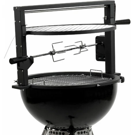BBQ-Toro Gril Mobile Avec Broche Et Grille Pour Barbecue Sphérique | Set De Brochettes 2 BBQ-Toro Gril Mobile Avec Broche Et Grille Pour Barbecue Sphérique | Set De Brochettes – Image 2