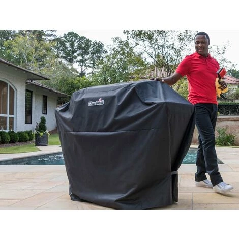 Housse Pour Barbecues à Gaz Char-Broil 3-4 Brûleurs - Noir 4 Housse Pour Barbecues à Gaz Char-Broil 3-4 Brûleurs - Noir – Image 4
