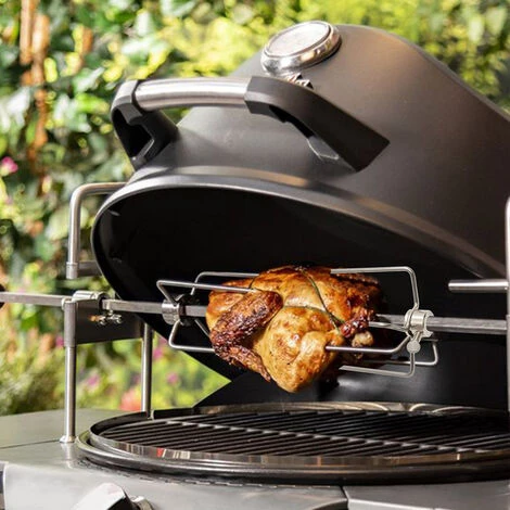 Hengda Broche à Rôtir Avec Moteur BBQ Rôtissoire Tournebroche Set Tourne Broche Electronique Kit Pour Grill Avec Un 92 Cm Moteur Dans Une Bôitier En Inox 3 Hengda Broche à Rôtir Avec Moteur BBQ Rôtissoire Tournebroche Set Tourne Broche Electronique Kit Pour Grill Avec Un 92 Cm Moteur Dans Une Bôitier En Inox – Image 3