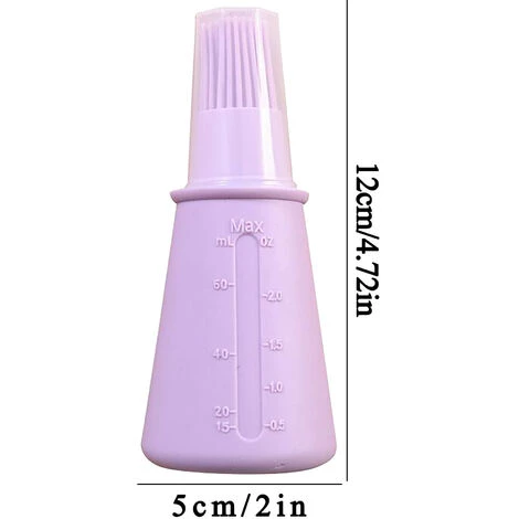 MALLOMNE Brosse �� Bouteille D'huile De Silicone Avec Pot D'huile D'assaisonnement �� L'��chelle Brosse �� Huile Pour Barbecue A 2 MALLOMNE Brosse �� Bouteille D'huile De Silicone Avec Pot D'huile D'assaisonnement �� L'��chelle Brosse �� Huile Pour Barbecue A – Image 2