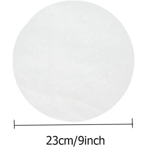 LITZEE Papier Sulfurisé Papier à Pâtisserie Rond Papier Parchemin De Cuisson Antiadhésif Pour Les Casseroles, Grill, Vapeur,23CM 100PCS 5 LITZEE Papier Sulfurisé Papier à Pâtisserie Rond Papier Parchemin De Cuisson Antiadhésif Pour Les Casseroles, Grill, Vapeur,23CM 100PCS – Image 5