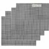 LITZEE Grille Barbecue Tapis De Cuisson Antiadhésif 4 Pièces, Feuille De Cuisson Réutilisable Résistante à La Chaleur De Gril, Pour Le Barbecue D'intérieur Et Extérieur (4PCS, 42 * 36cm)