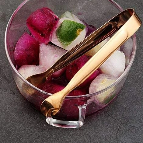 LITZEE Lot De 8 Pinces à Sucre En Acier Inoxydable Pour Mariage, Fête, Bar, Barbecue, Pique-Nique (Or Rose) 3 LITZEE Lot De 8 Pinces à Sucre En Acier Inoxydable Pour Mariage, Fête, Bar, Barbecue, Pique-Nique (Or Rose) – Image 3